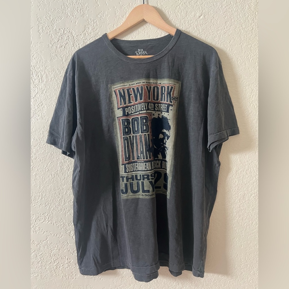 🍀 Lucky🍀 New York Bob Dylan Graphic Tee. Size XXL